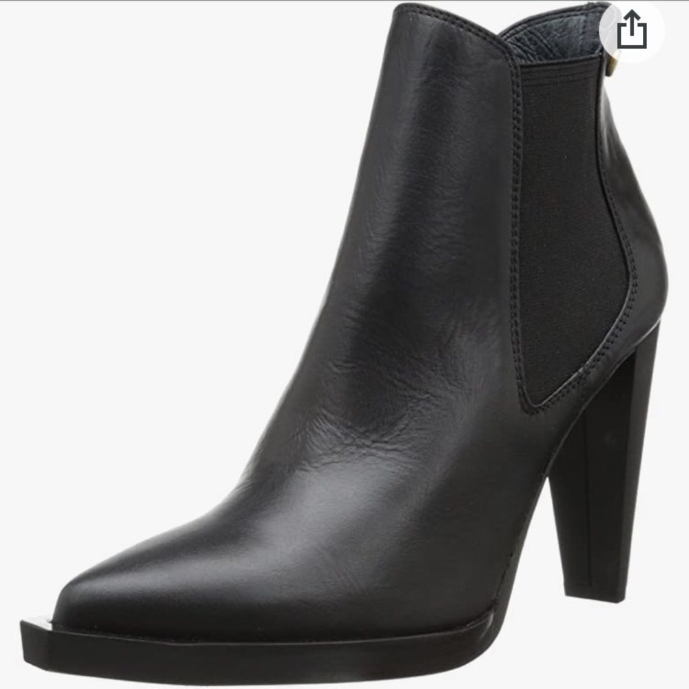 DIESEL Cubist Rock Cyclamine Boot,Black 7.5 New